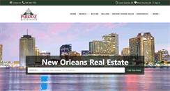 Desktop Screenshot of parkwayrealty.com